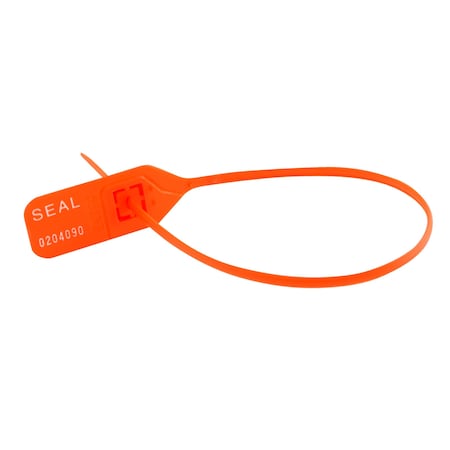 Vestil Red Polypropylene Security Seal, 15" SECS-L11-RD